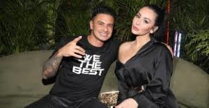 Pauly D with his ex girlfriend Jenni