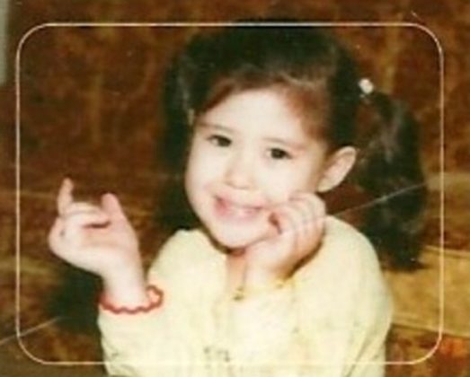 A childhood pic of Ruthie Ann Miles