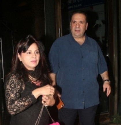 Aarti Sabharwal with her ex husband Rajiv Kapoor