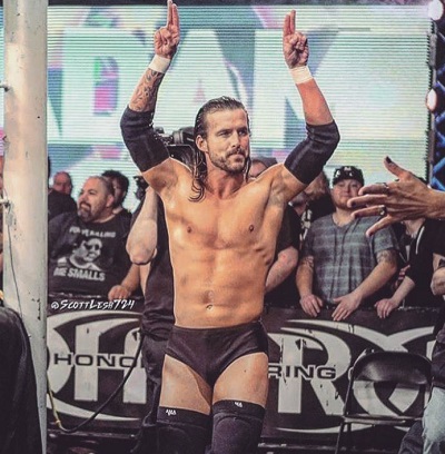 Adam Cole competes in New Japan Pro Wrestling in 2012