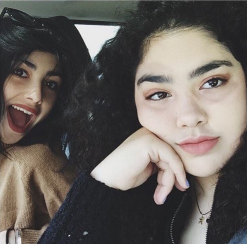 Alexa Mansour and her sister Athena Mansour