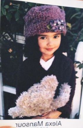 Alexa Mansour childhood picture