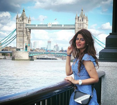 Aliya Hamidi visited London in the year 2019
