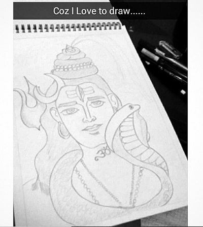 Ashna Kishore loves to draw