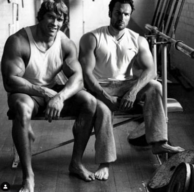 Bastian Yotta shared a glimpse with Arnold Schwarzenegger