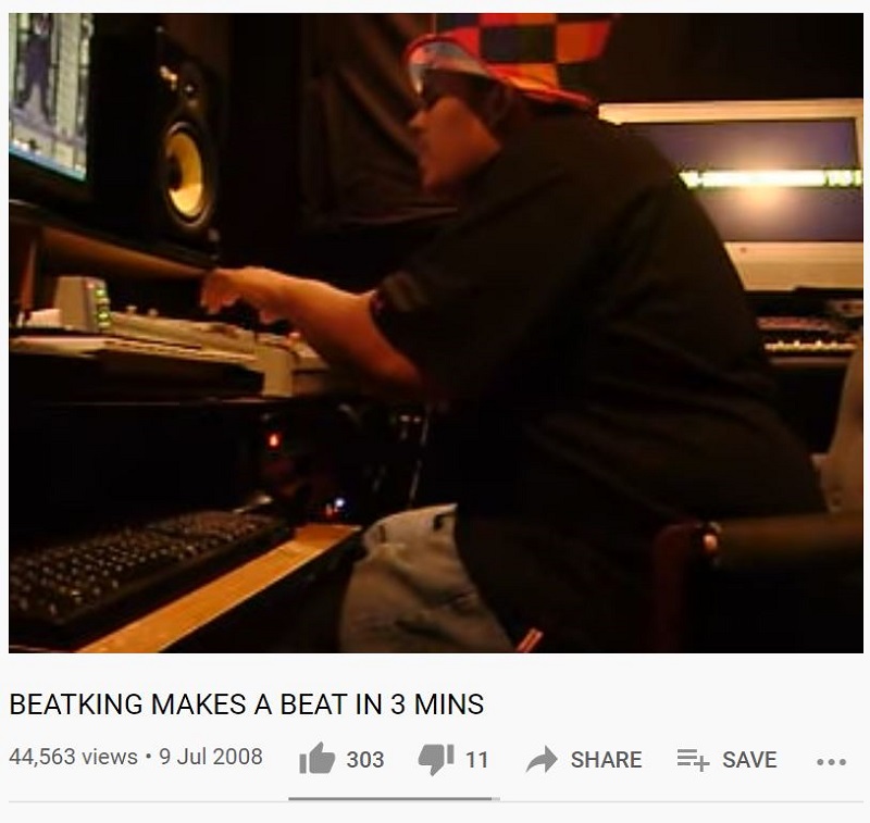 BeatKing debut video on YouTube