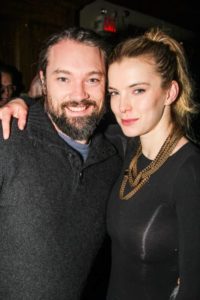 Betty Gilpin With Her Husband Cosmo Pfeil