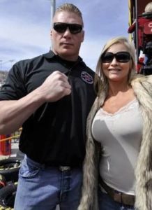 Brock Lesnar with Rena Mero