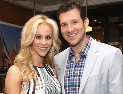 Candice Crawford with her lover Tony Romo