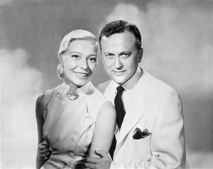 Carol Channing With Her Ex Husband Charles Lowe