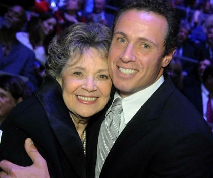Chris Cuomo with his mother Matilda Cuomo