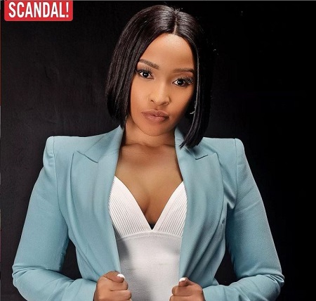 Cindy Mahlangu acted in Scandal