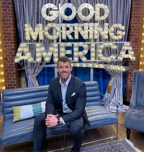 Damian Powers on the show Good Morning America