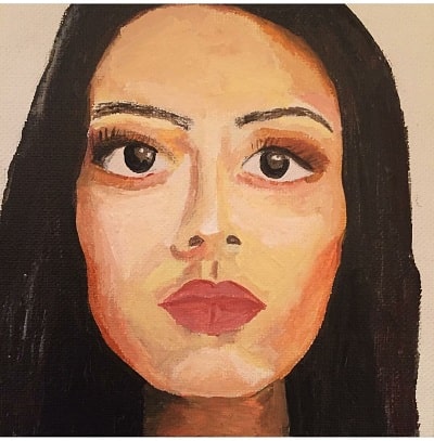 Elissa Patel did a painting course at the San Francisco Art Institute