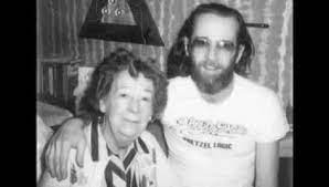 George Carlin with his mother