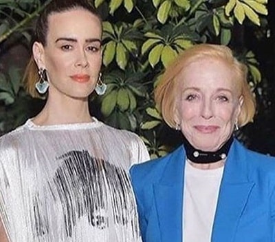 Holland Taylor spotted with her lady love Sarah Paulson