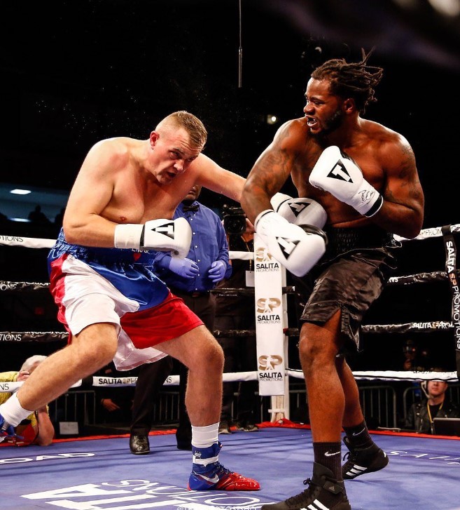 Jermaine Franklin has made a record of 21 wins with 14 KOs and 1 loss