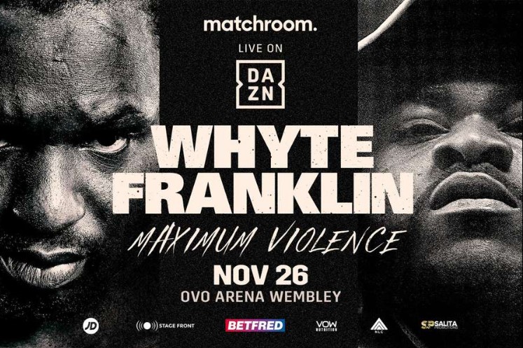Jermaine Franklin vs Dillian Whyte held on Nov 26 2022