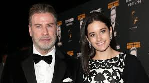John Travolta with his daughter