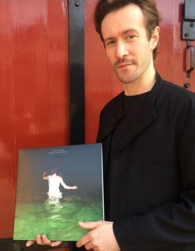 Jonny Nash with his record of Make A Wildreness