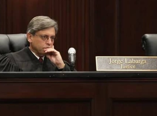 Jorge Labarga is the Florida Supreme Court Judge