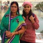 Kalpana Kumari With Her Mother