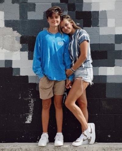 Kesley LeRoy with her boyfriend Boston Mickshell wikicelebs