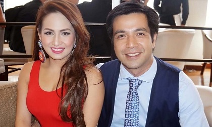 Lander Vera Perez with his ex wife Regine Tolentino 1