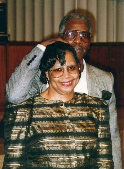 Lee Williams with his wife Annie Williams