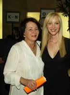 Lisa Kudrow with her mother