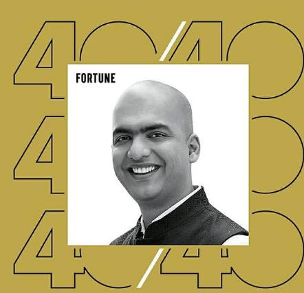 Manu Kumar Jain getting featured in Forbes list