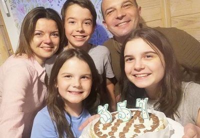 Marichka Padalko shares two daughters Kateryna Soboliev Mariya Soboliev and one son Mykhailo Soboliev with her partner Yehor Viktorovych Soboliev