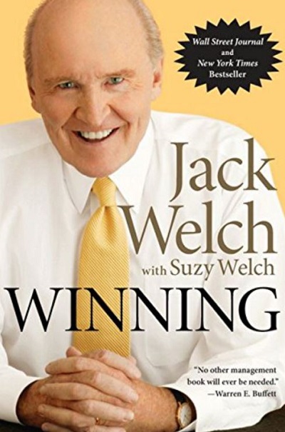 Mark Welchs dad and stepmom Suzy also wrote a book named Winning