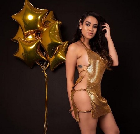 Michaela Mendez pictured on her 25th Birthday