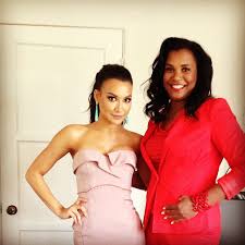 Naya Rivera with her mother