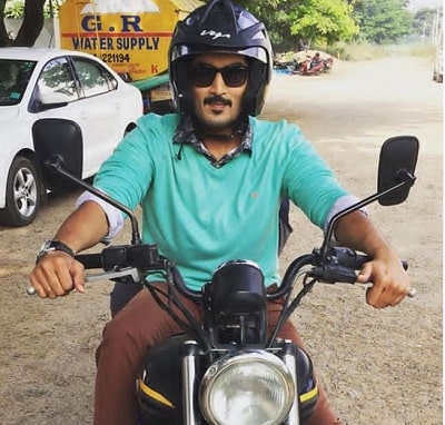 Nirupam Paritala loves to ride bikes