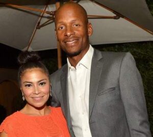 Ray Allen with his wife