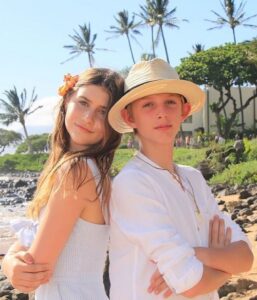 Rush Holland Butler and Brooke Butler during their trip to Hawaii