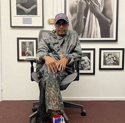 Spike Lee loves to wear hats and caps