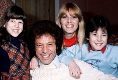 Susan Blair with her husband Lionel Blair and kids Lucy Blair and Matt Blair