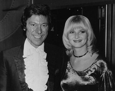Susan Blair with her lover Lionel Blair