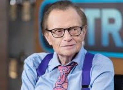 The son of Larry King named Andy King died on June 28 2020 due to heart attack