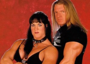 Triple H with Chyna