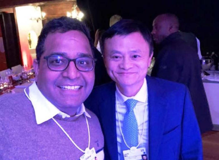 Vijay Shekhar Sharma With Jack Ma